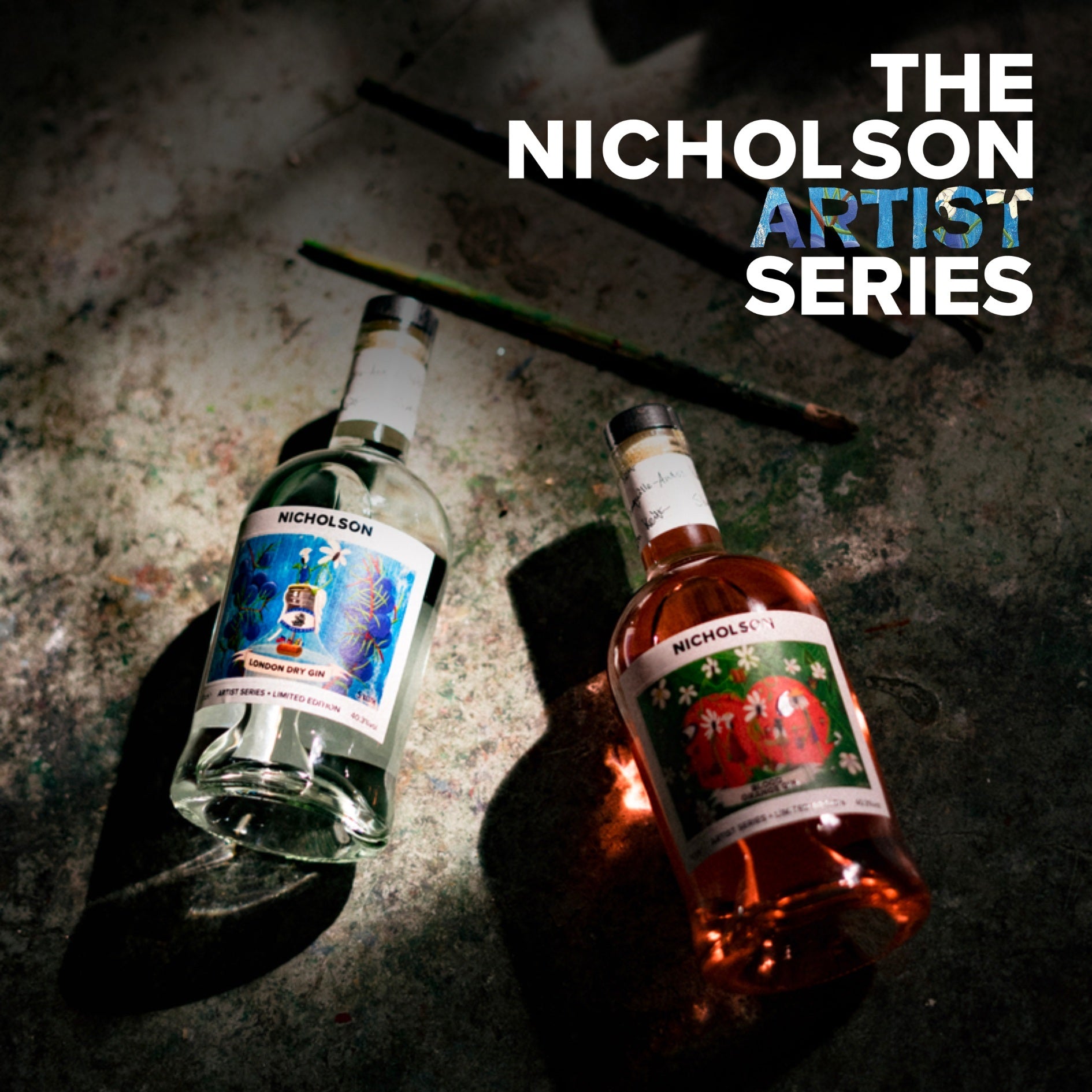 Nicholson Artist Series: Shaquille-Aaron Keith London Dry Gin