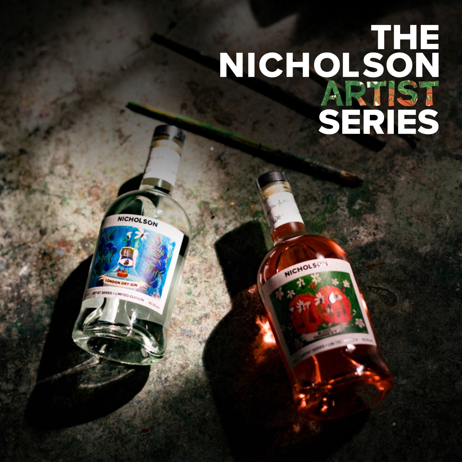 Nicholson Artist Series: Shaquille-Aaron Keith Blood Orange Gin