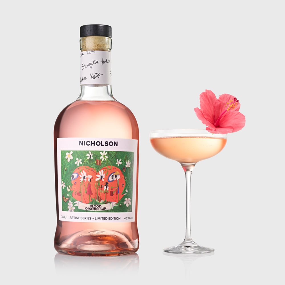 Nicholson Artist Series: Shaquille-Aaron Keith Blood Orange Gin