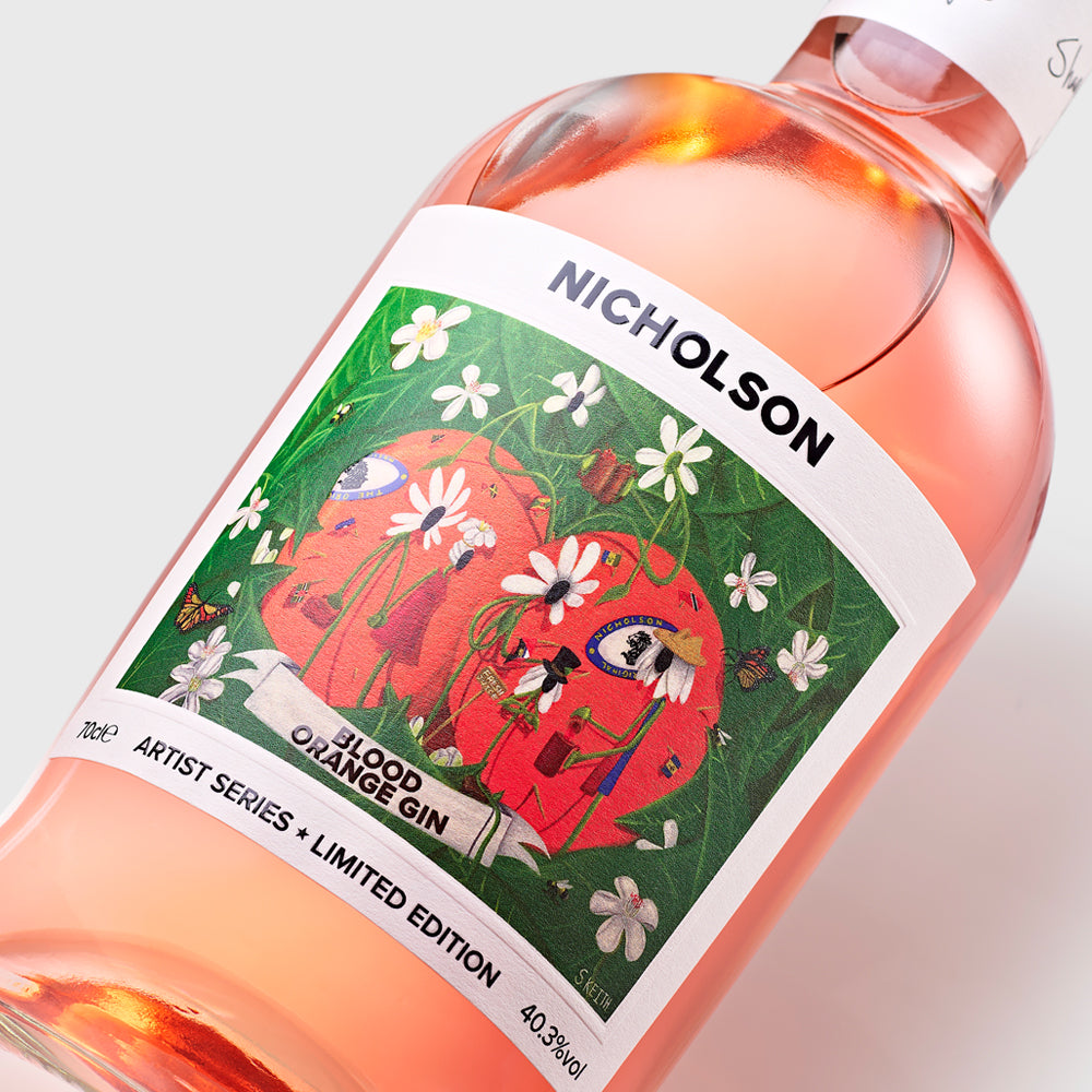 Nicholson Artist Series: Shaquille-Aaron Keith Blood Orange Gin