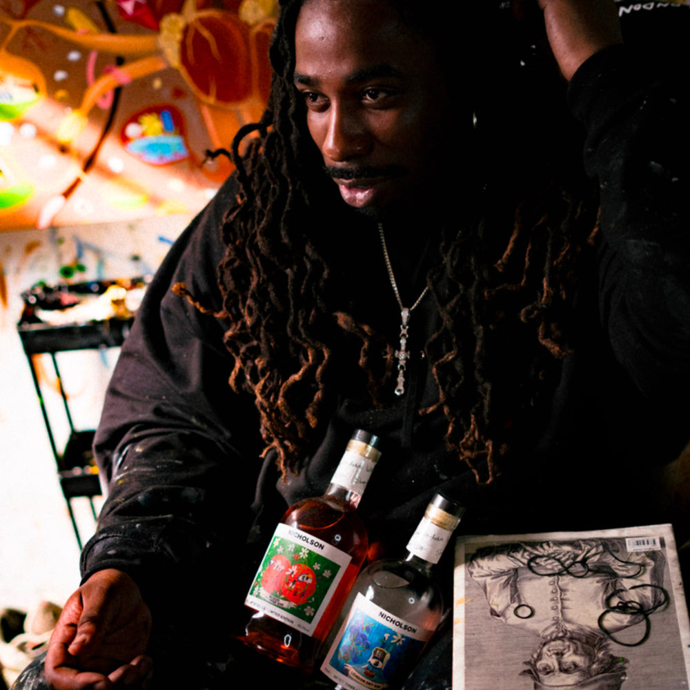 Nicholson Artist Series: Shaquille-Aaron Keith Blood Orange Gin