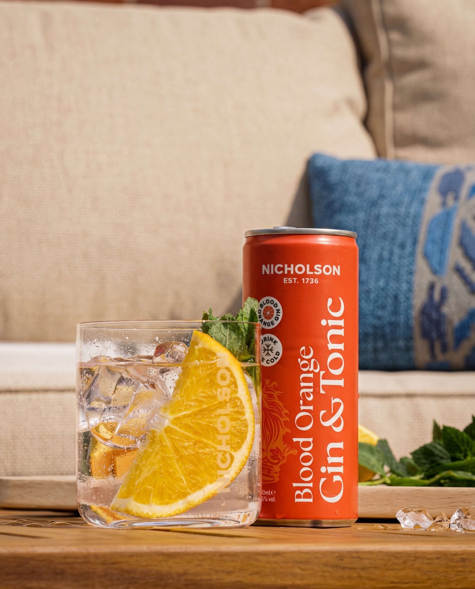 Blood Orange G&T - Nicholson