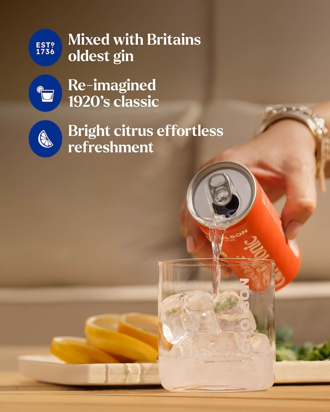 Blood Orange G&T - Nicholson