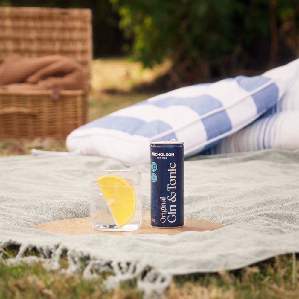 Nicholson Gin & Tonic Ready To Drink Can x 24 can case 7.5% ABV - Nicholson