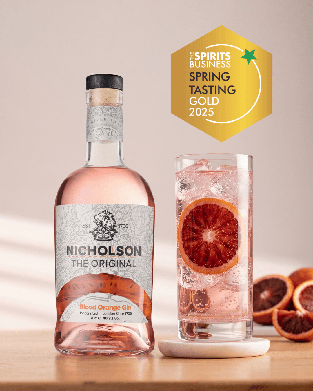 Original Blood Orange Gin - Nicholson
