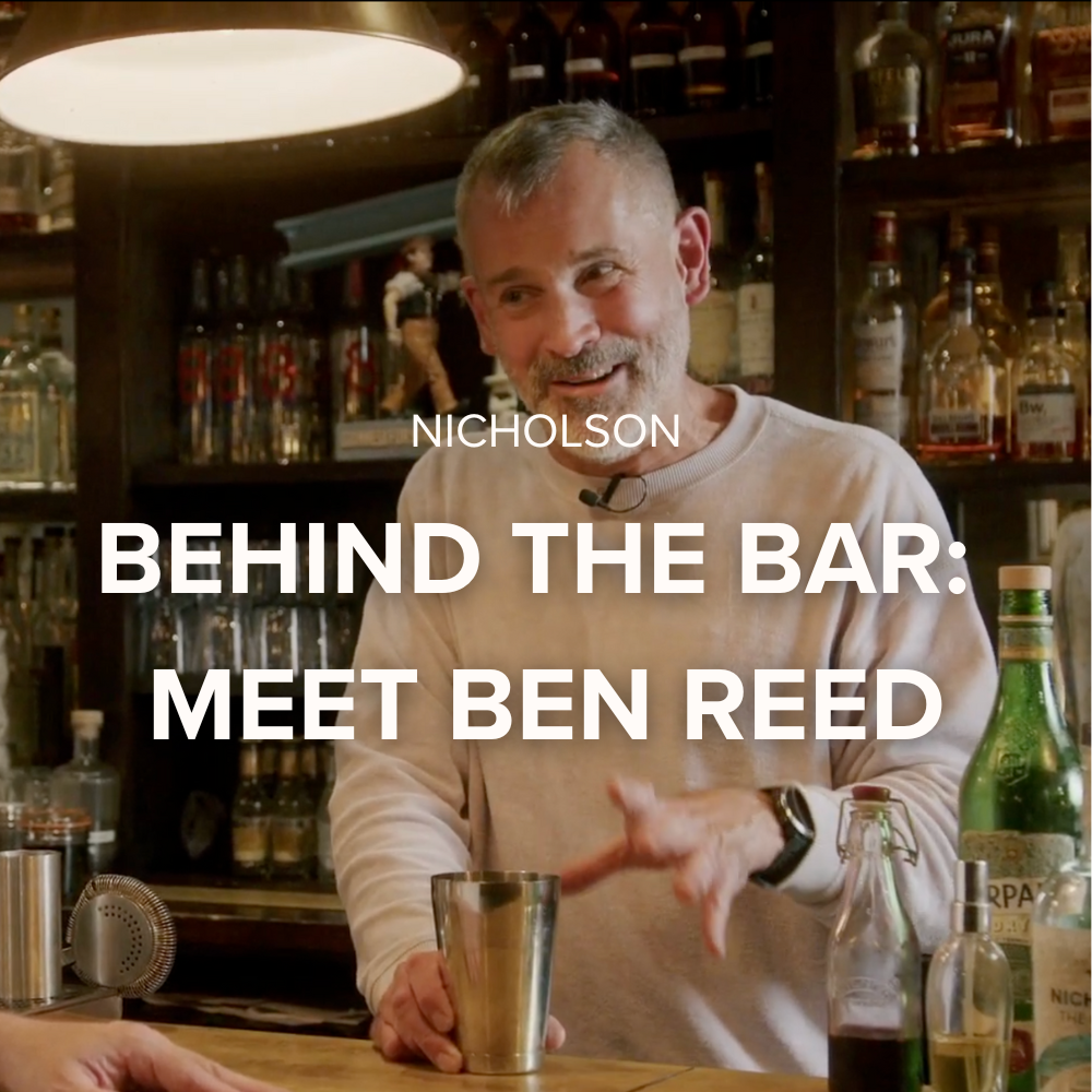 Mixologist Ben Reed