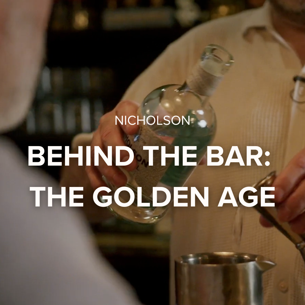 Behind the Bar: Nicholson in the Golden Age of Cocktails