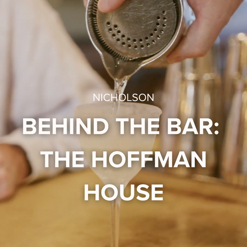 Behind the Bar: The Hoffman House