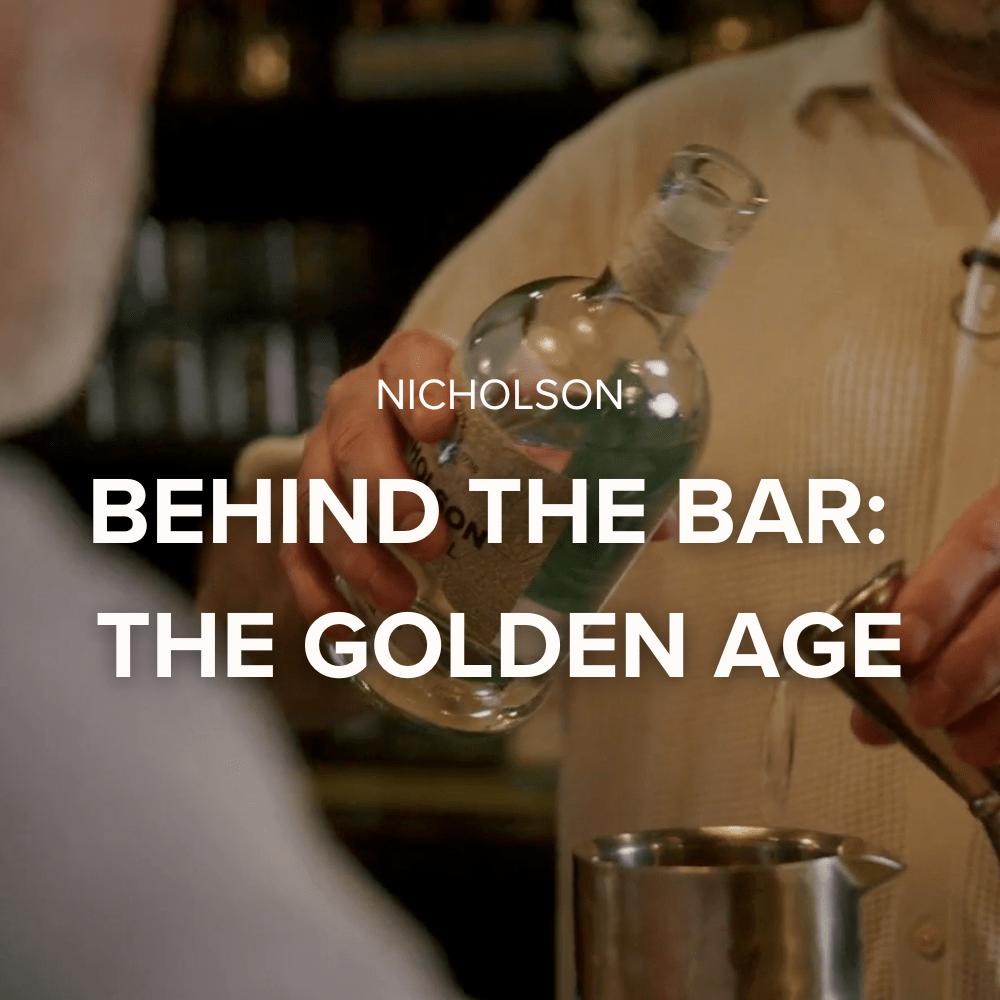 Behind the Bar: Nicholson in the Golden Age of Cocktails - Nicholson