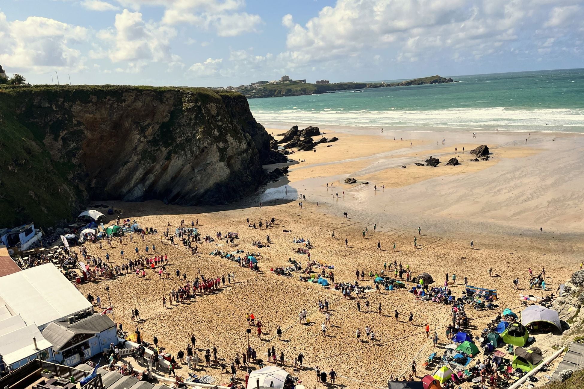 Lusty Glaze Beach Bar, Cocktails, Gin, Cornwall, Beach Drinks