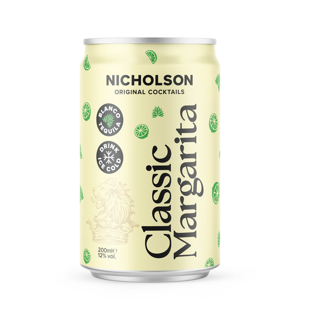 Nicholson Classic Margarita Ready To Drink Can 12% ABV