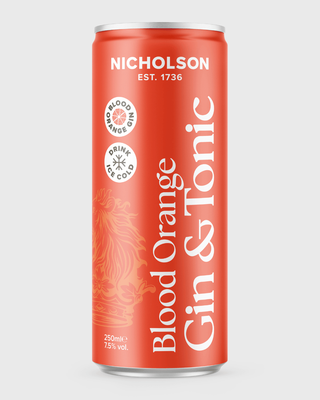 Blood Orange G&T - Nicholson