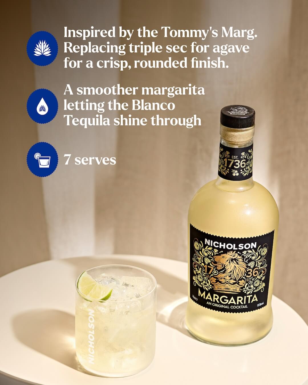 Margarita Half Bottle - Nicholson