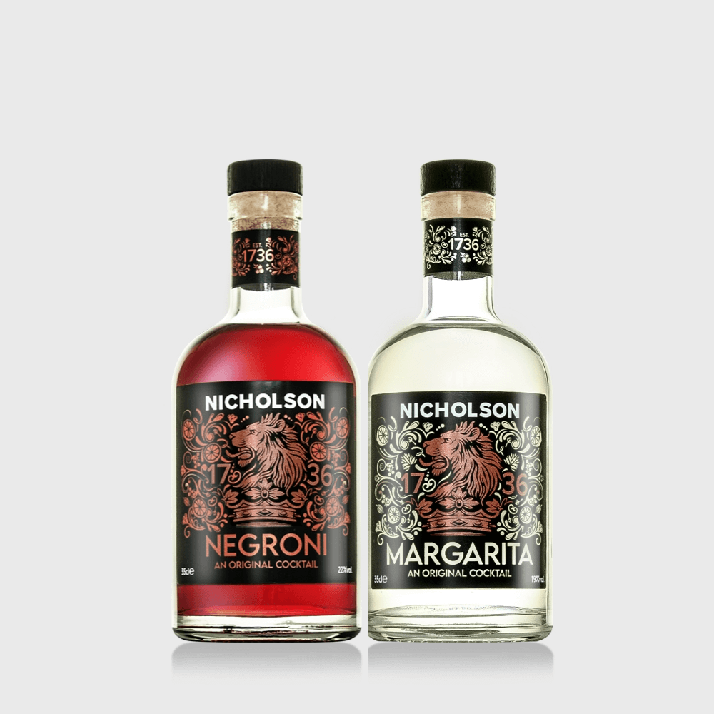 Nicholson Mini Bottled Cocktail Duo
