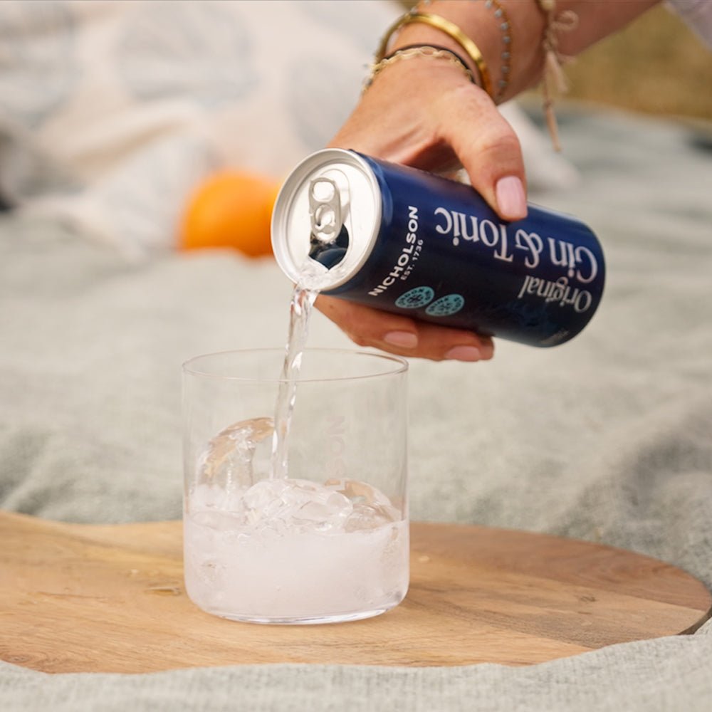 Nicholson Gin & Tonic Ready To Drink Can x 24 can case 7.5% ABV - Nicholson