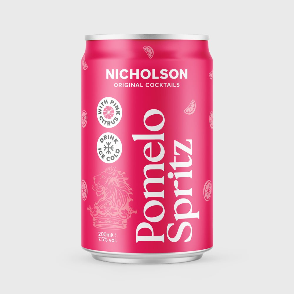 Nicholson Pomelo Spritz Ready To Drink Can x 24 Case 7.5% ABV - Nicholson