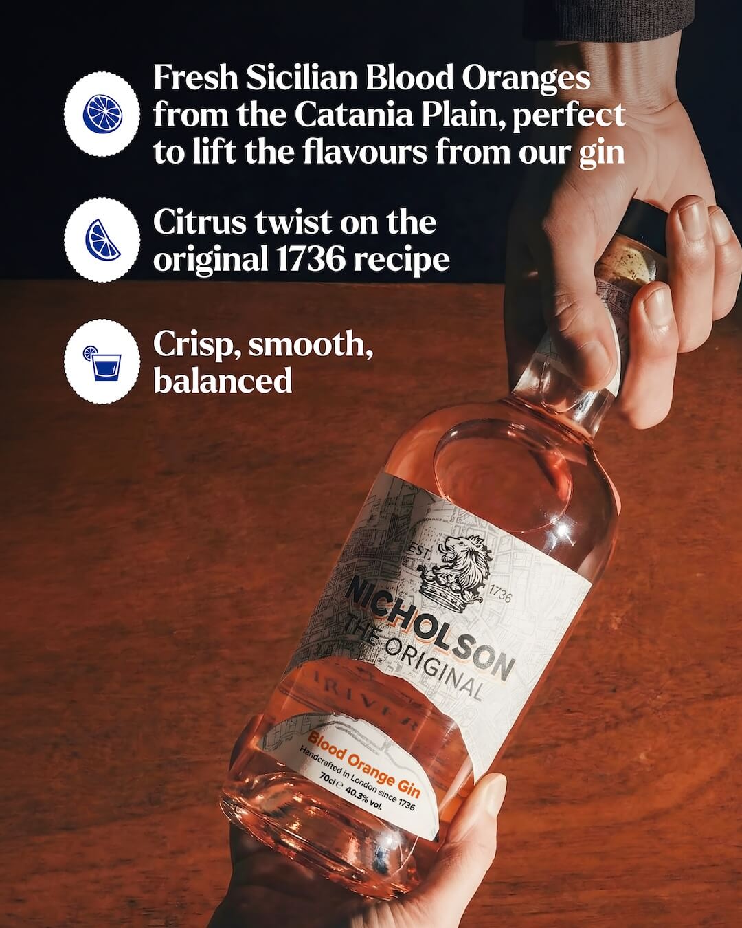 Original Blood Orange Gin - Nicholson