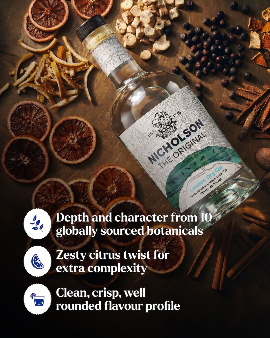 Original London Dry Gin - Nicholson